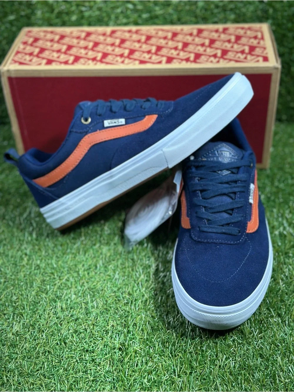 Vans Kyle Walker Pro , Dress Blue/ Potter’s Clay, Men’s 8 , VN0A2XSGVFQ